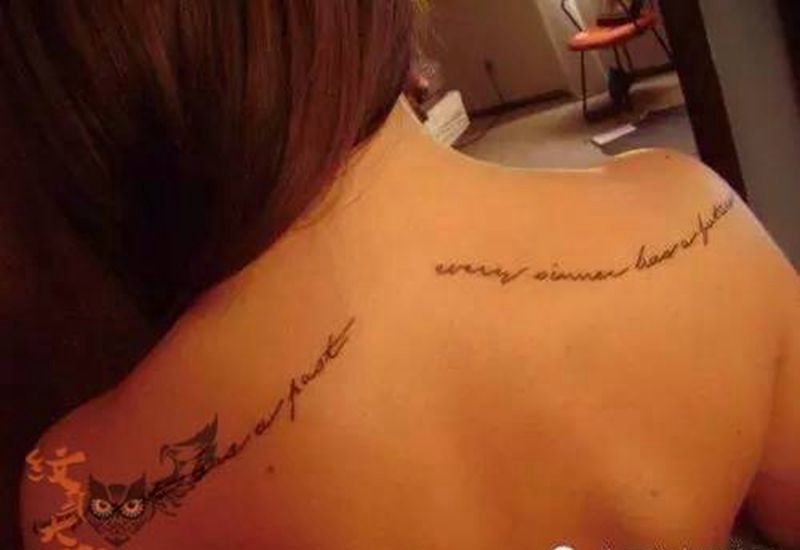 纹身也可以简单纹身图片_