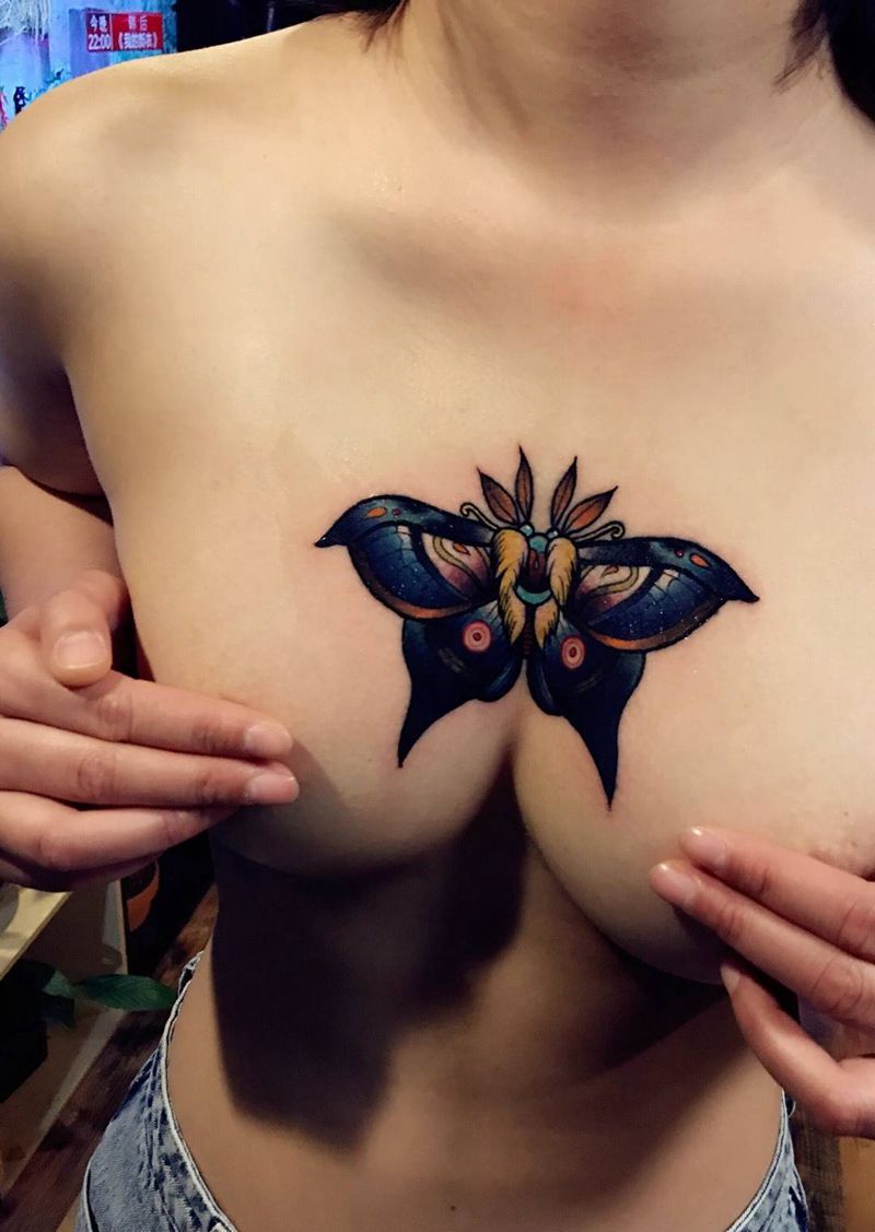 school蝴蝶纹身图片_