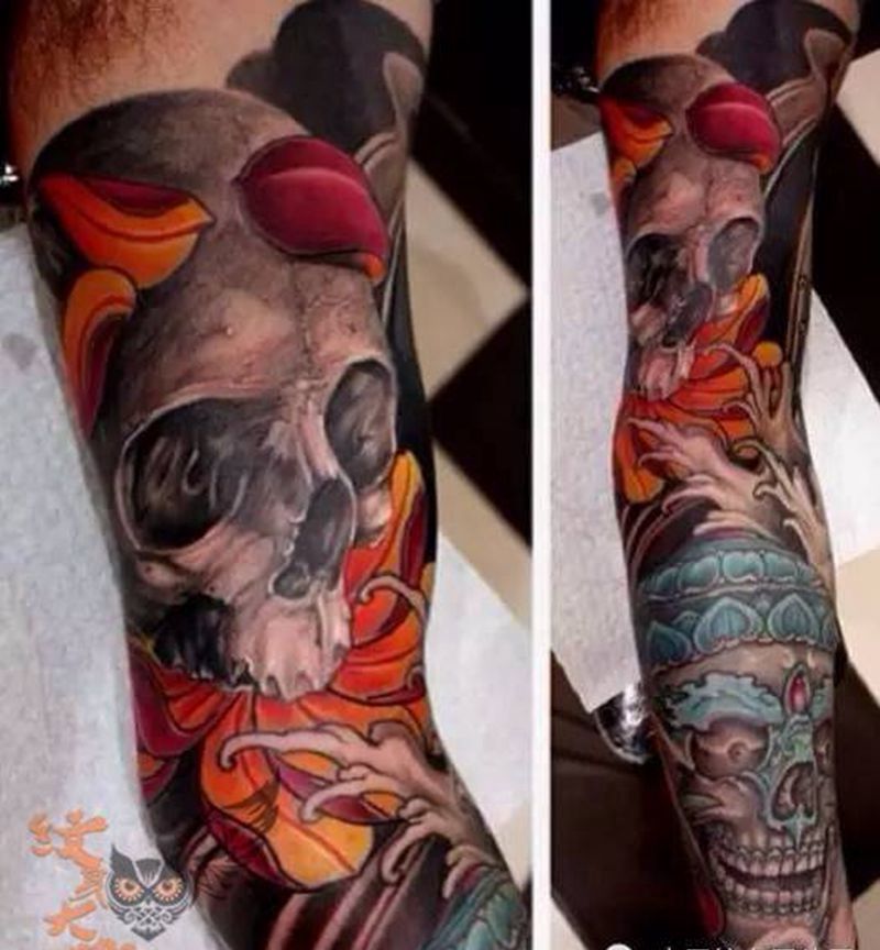 每日素材更新--传统纹身图片_