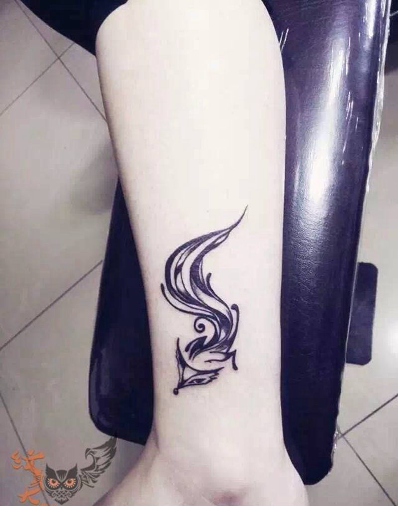狐狸纹身图片_