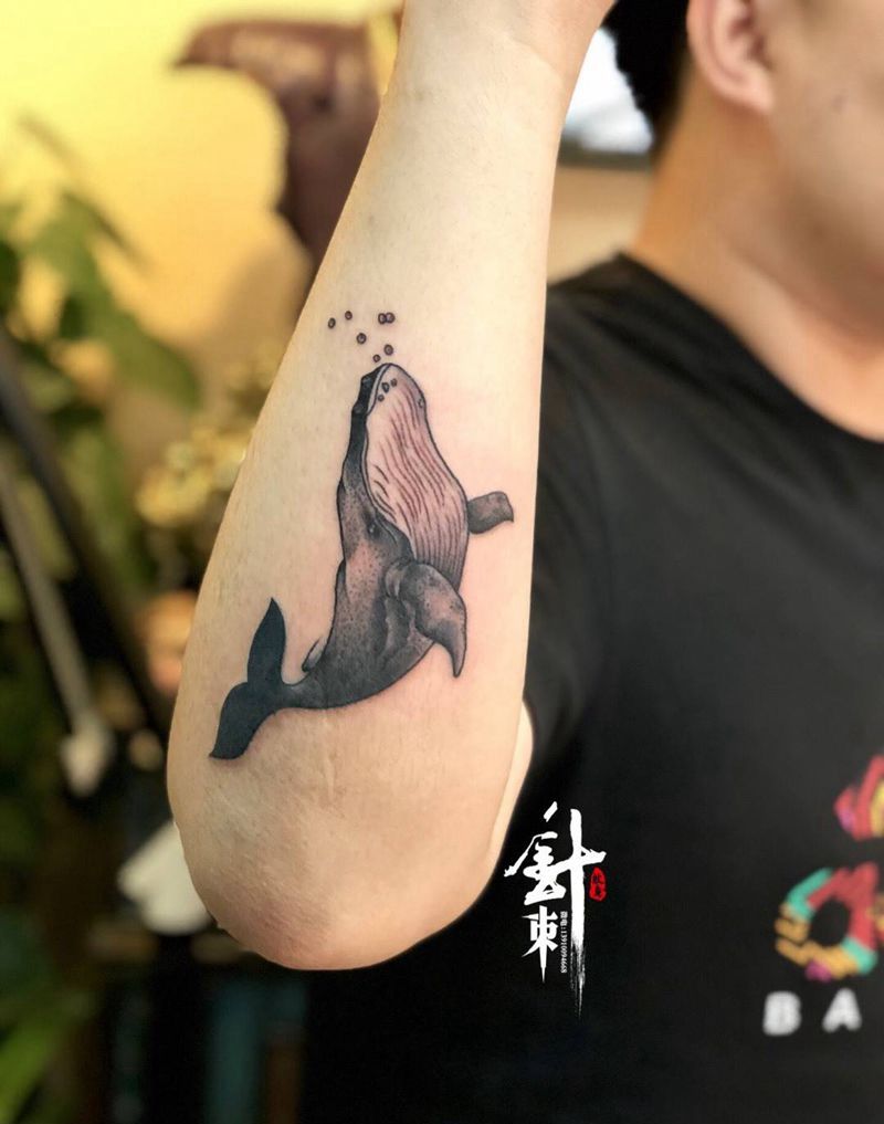 鲸鱼纹身图片_