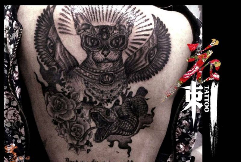 作品回顾纹身图片_