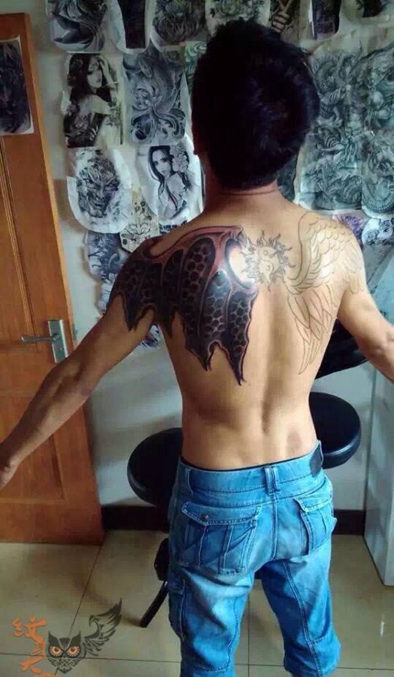 作品回顾纹身图片_