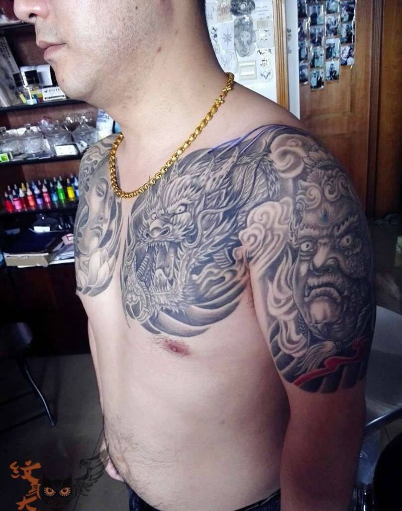 作品回顾纹身图片_