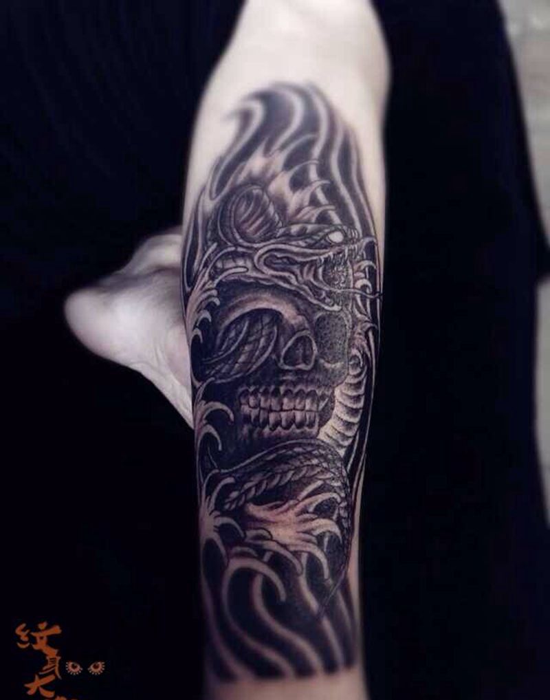 作品回顾纹身图片_