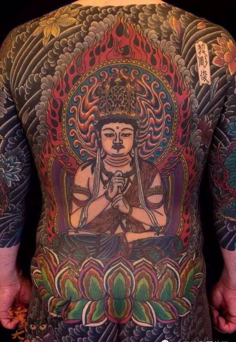 日式传统纹身图片_