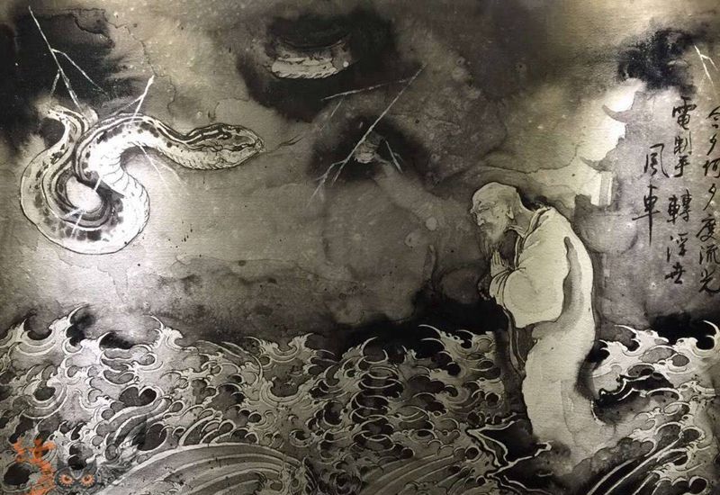 宣传画纹身图片_