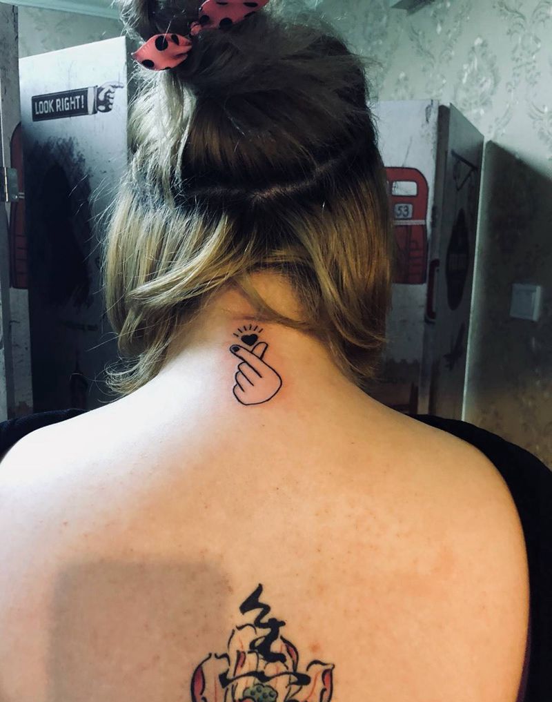 爱你❤️纹身图片_