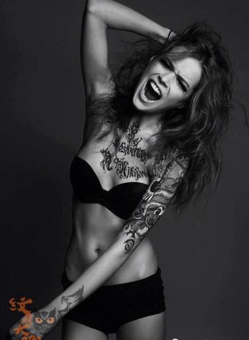 每日素材更新纹身图片_