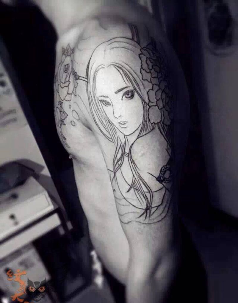 作品回顾纹身图片_