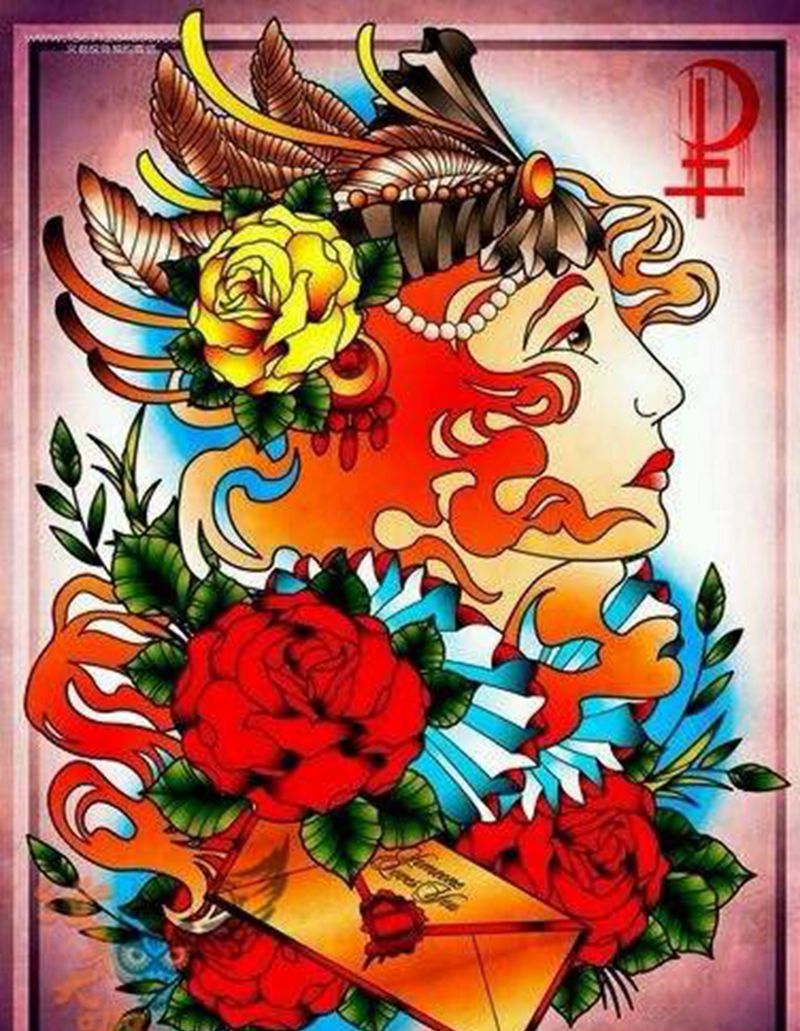 欧美newschool1纹身图片_