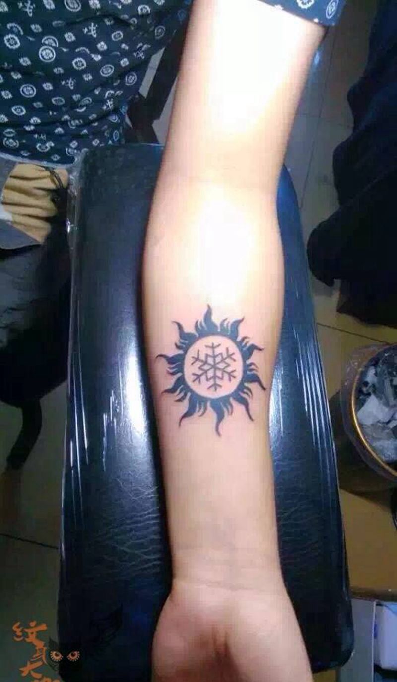 今日工作纹身图片_