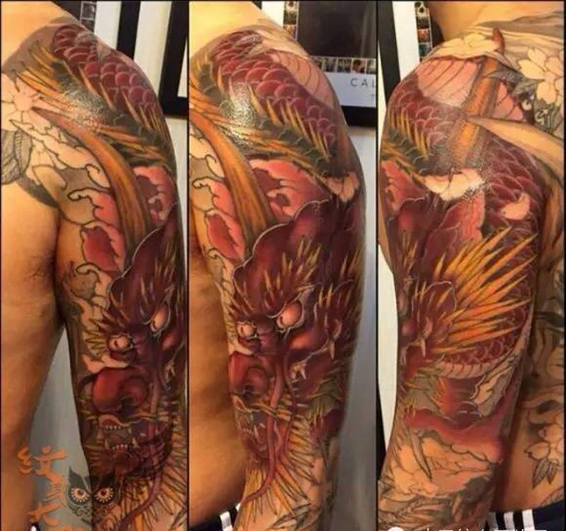 每日素材更新--传统纹身图片_