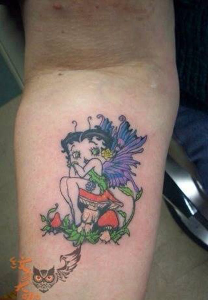 仙子纹身图片_