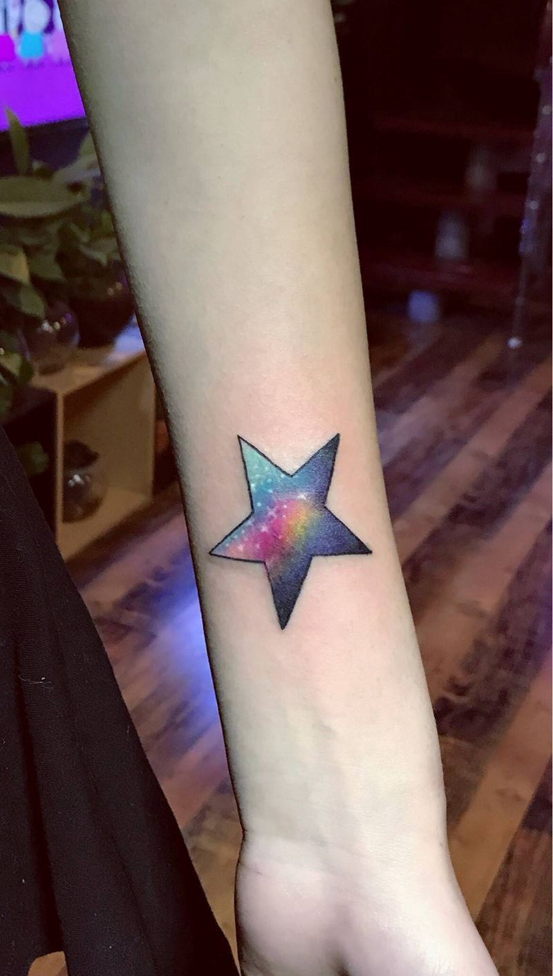 星空纹身图片_school纹身 森木刺青北京纹身纹身图案