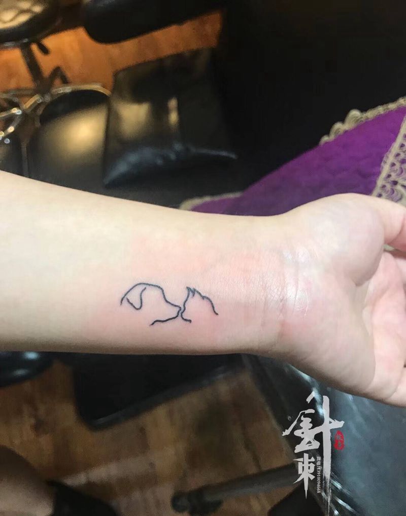 小清新纹身图片_