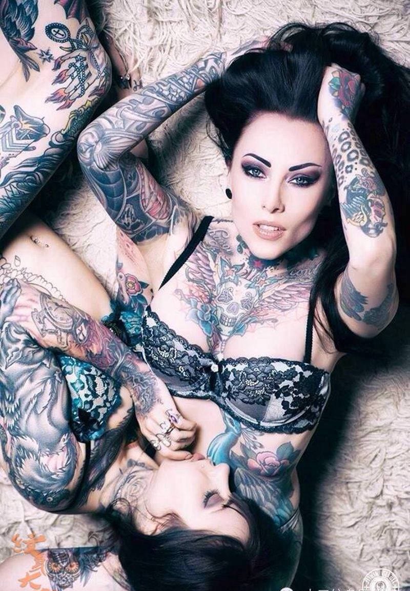 大妞纹身图片_