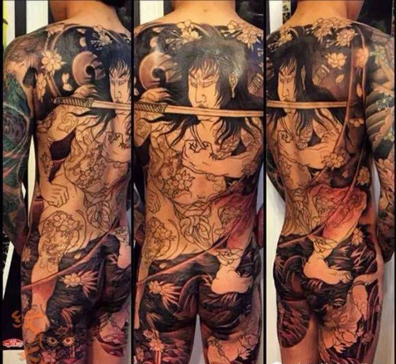 每日素材更新--传统纹身图片_