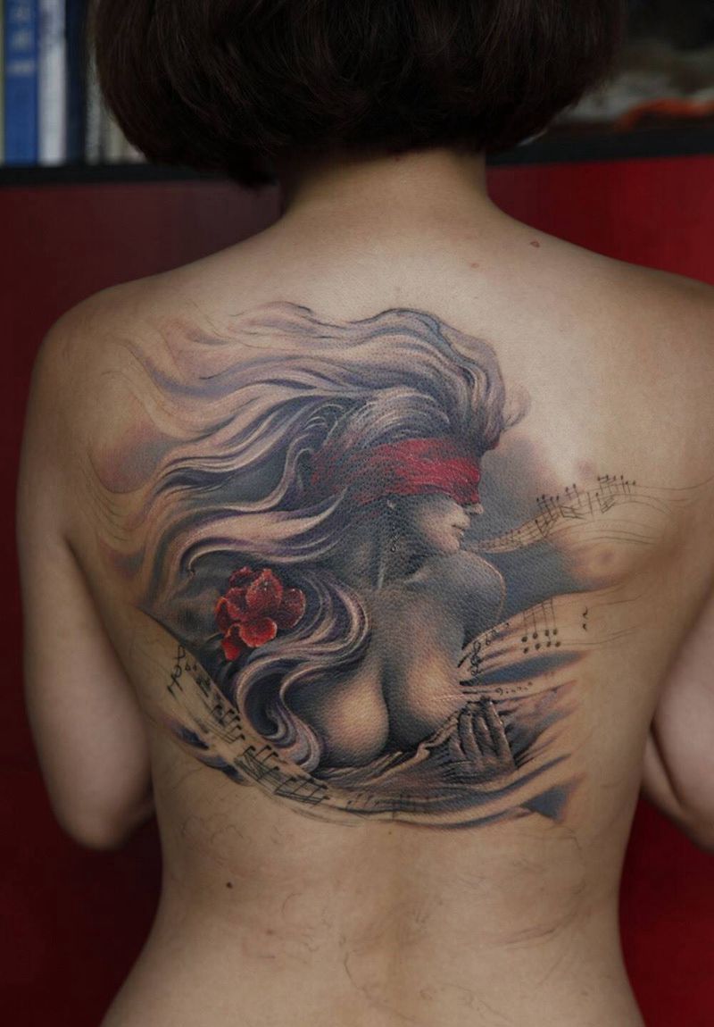 迷幻之音纹身图片_