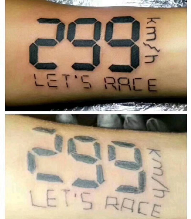 修复纹身图片_手臂纹身图案