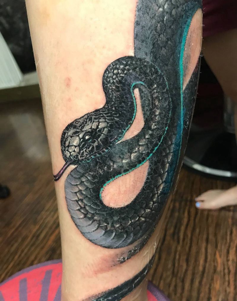 黑色舞蹈纹身图片_