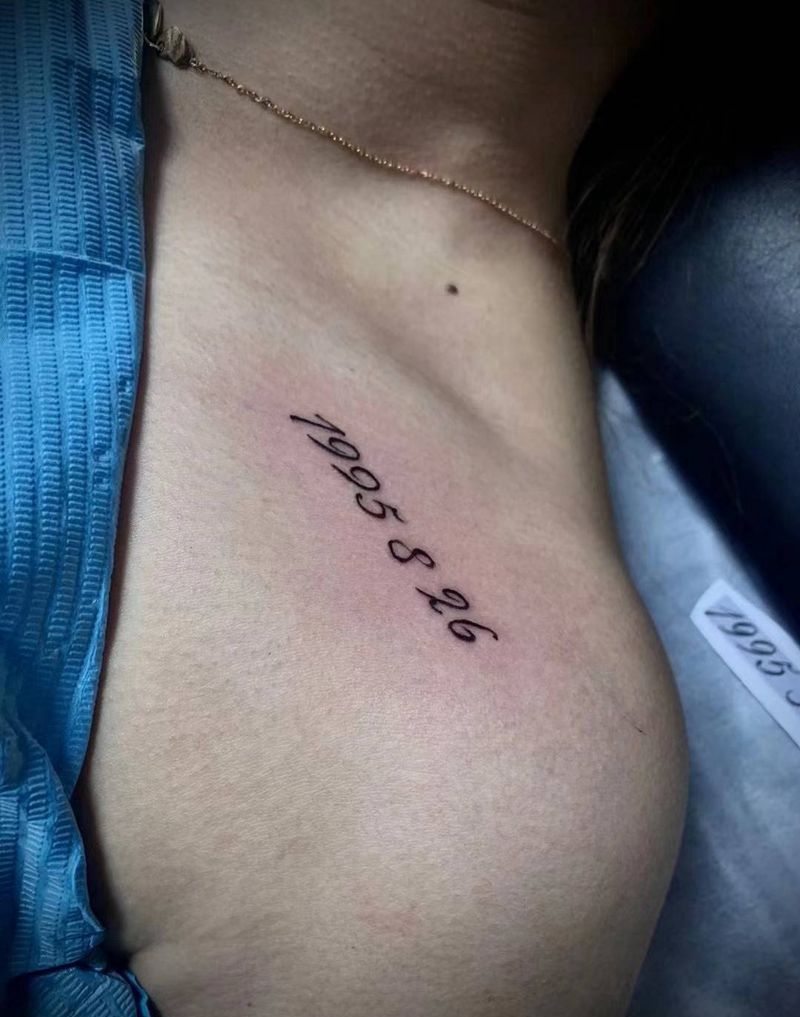 生日纹身图片_肩部纹身图案