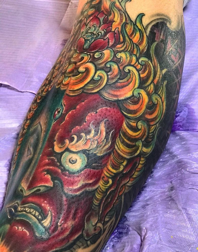 一念间纹身图片_