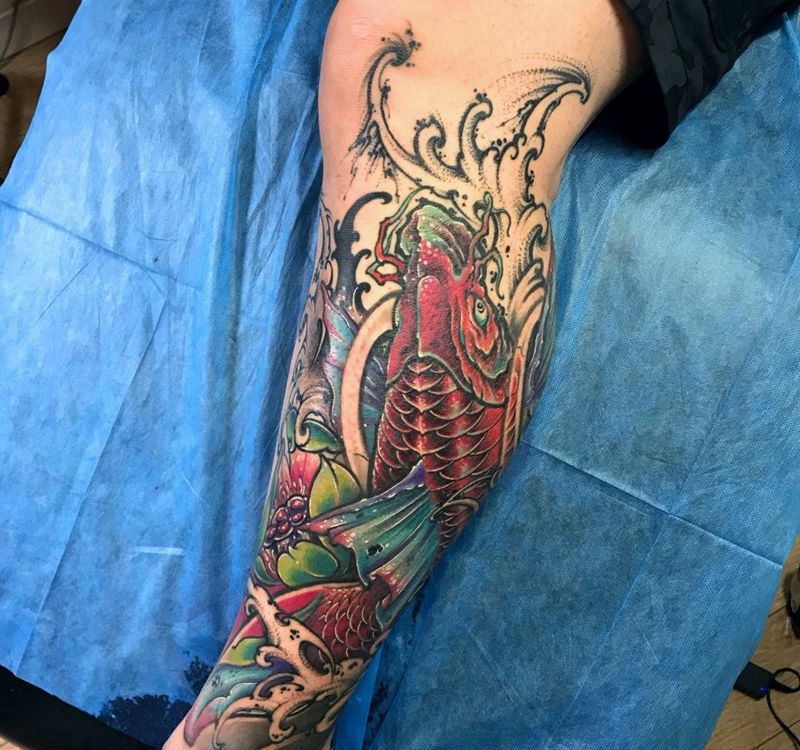 以浪之名纹身图片_