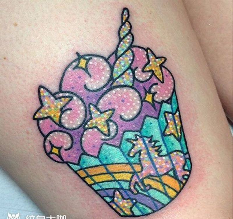 一组适合女生的小图！素材分享纹身图片_