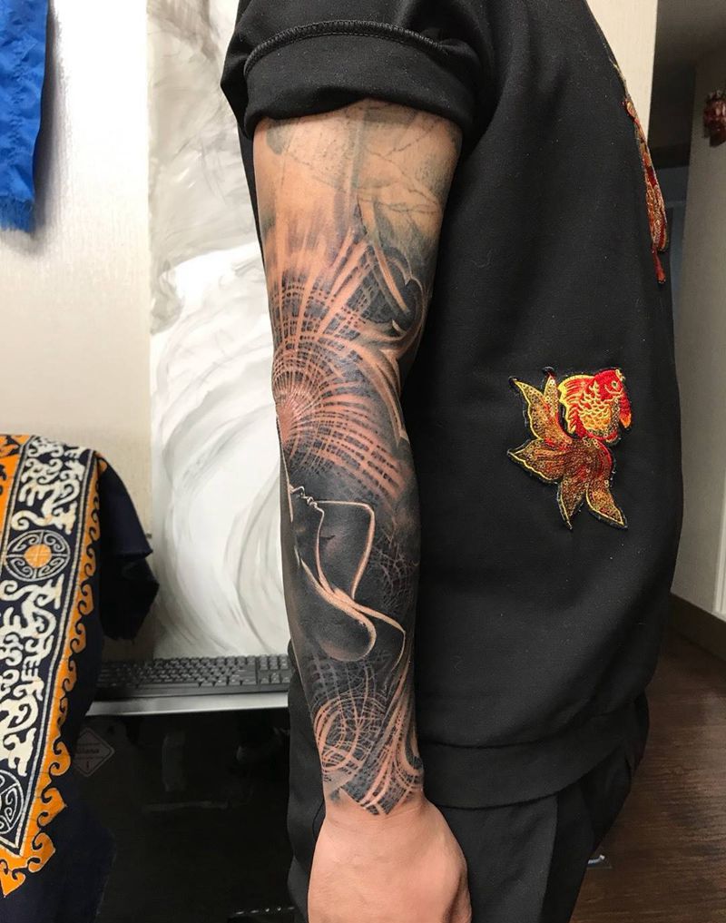 欲之世界纹身图片_