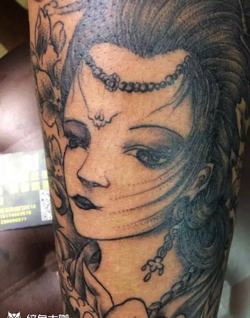 传统纹身图片_