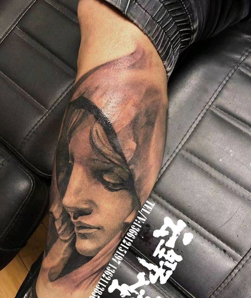 圣母纹身图片_
