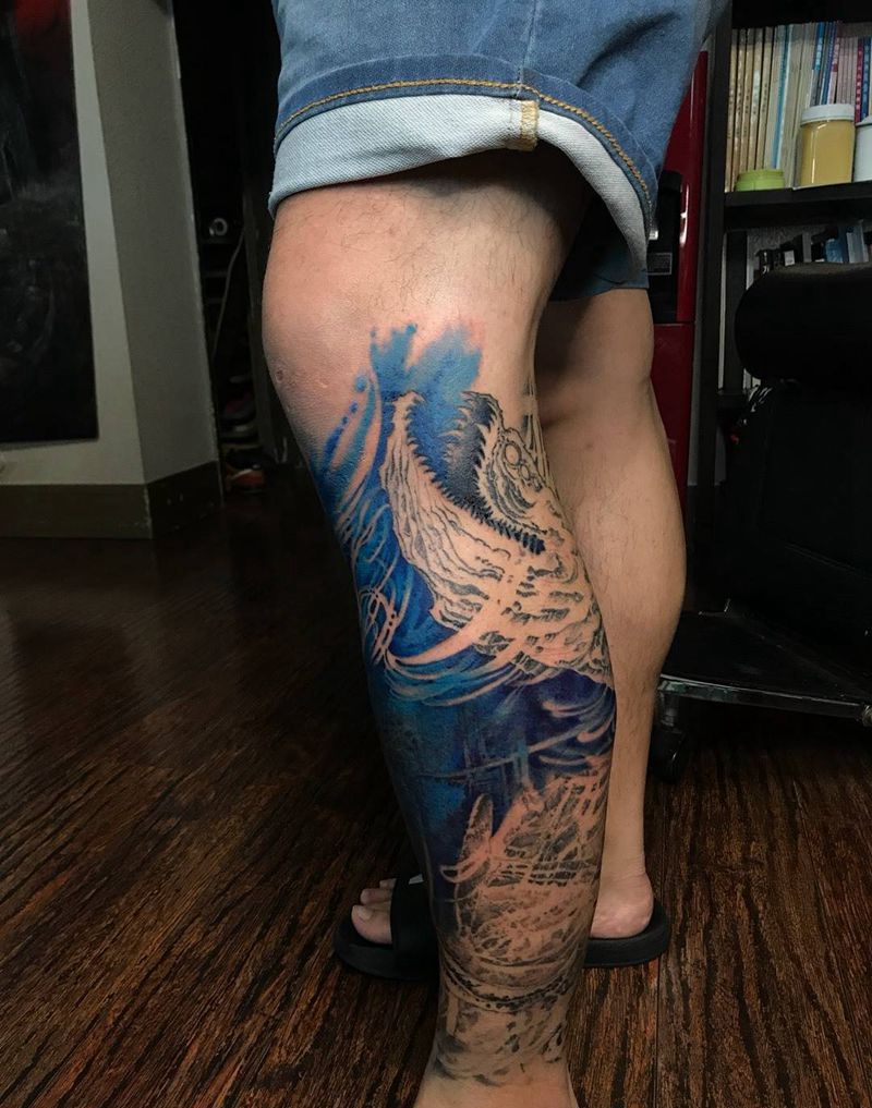 深渊 未完纹身图片_