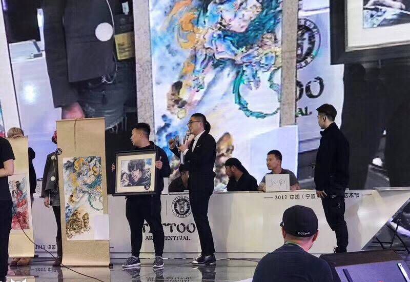 现场评比纹身图片_