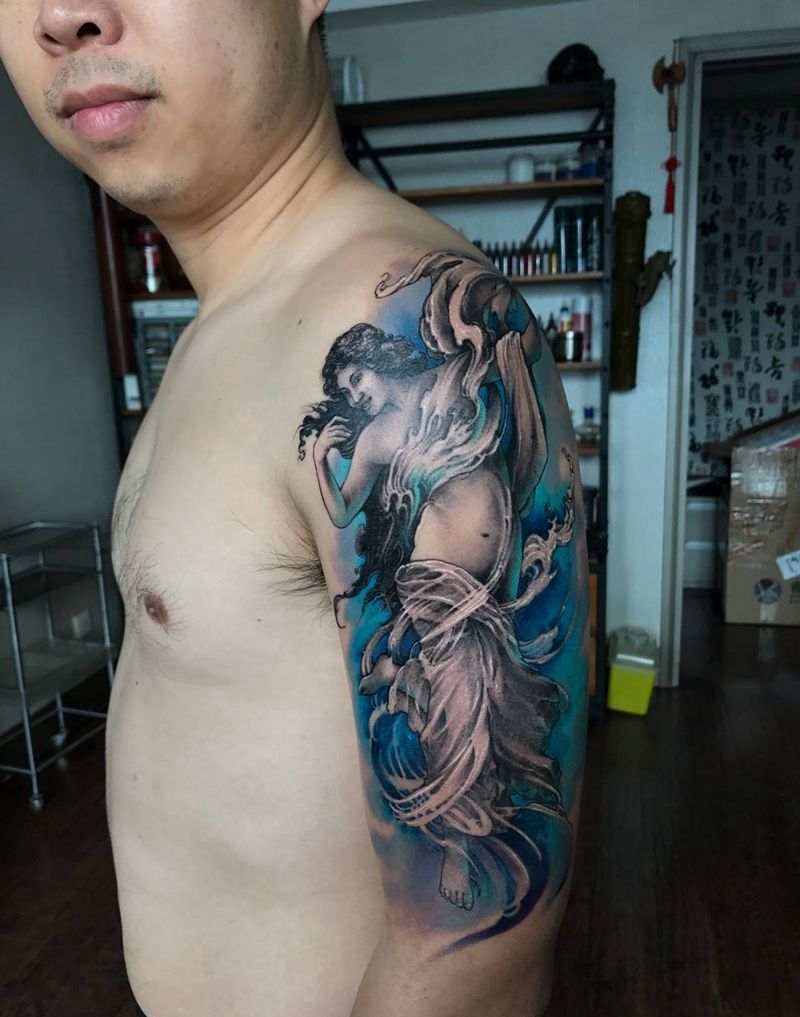 维纳斯纹身图片_