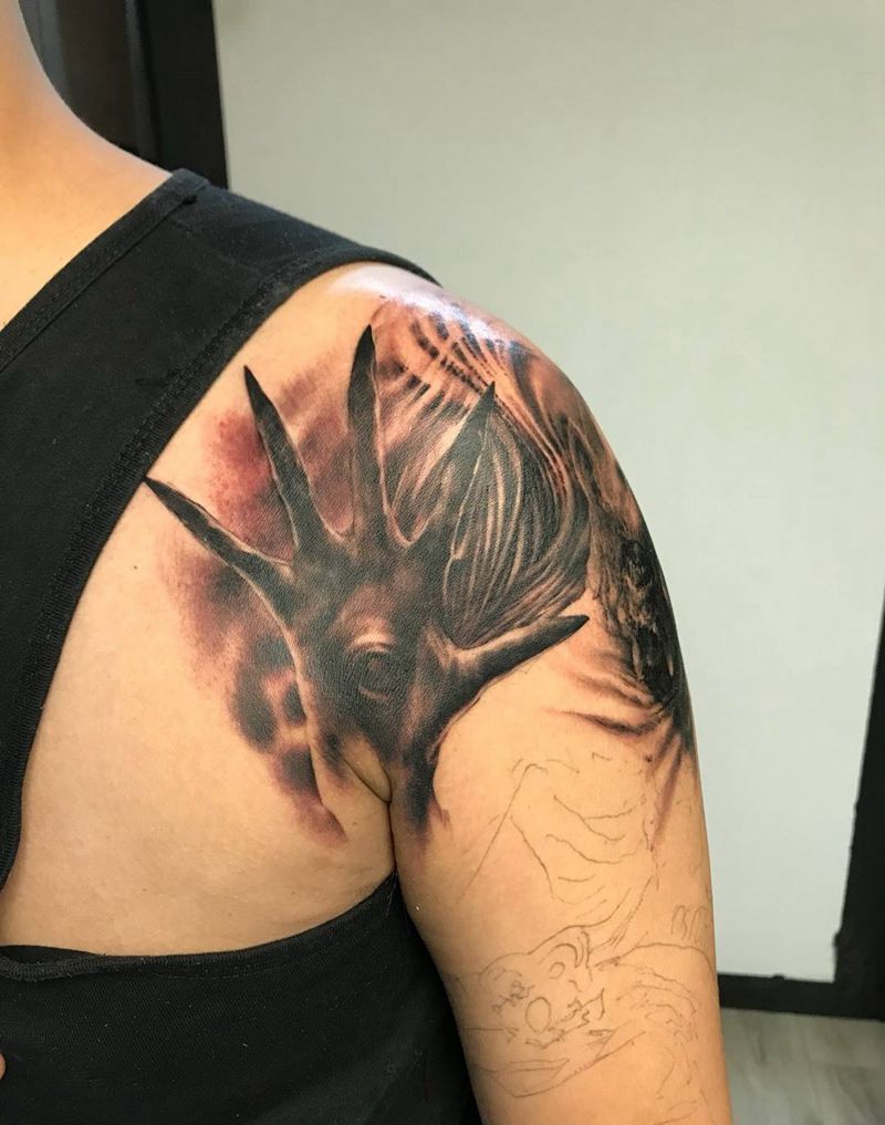 潘神的迷宫 未完纹身图片_