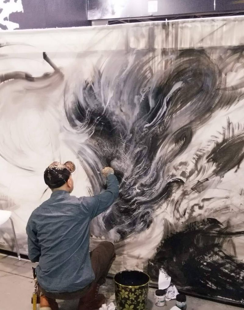 六米绘画美杜莎纹身图片_