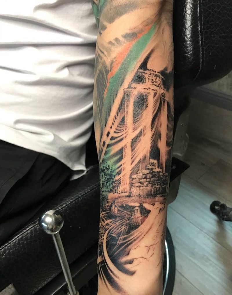 神战 未完纹身图片_