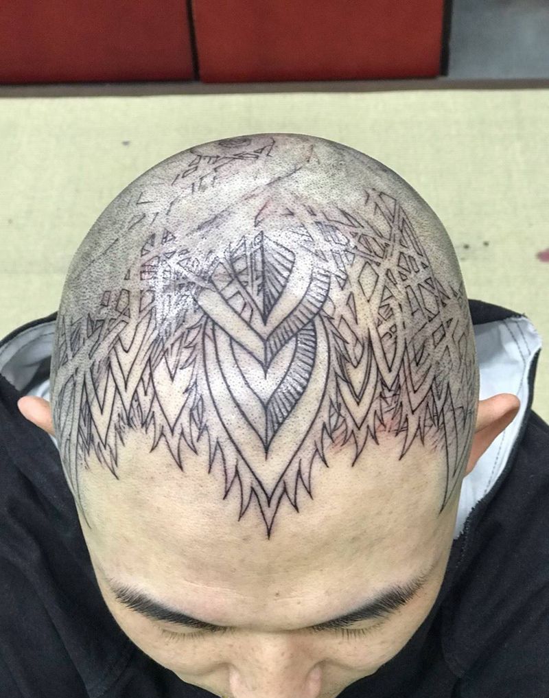 曼陀罗纹身图片_