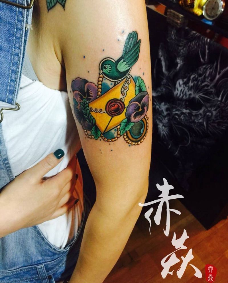 小活儿纹身图片_