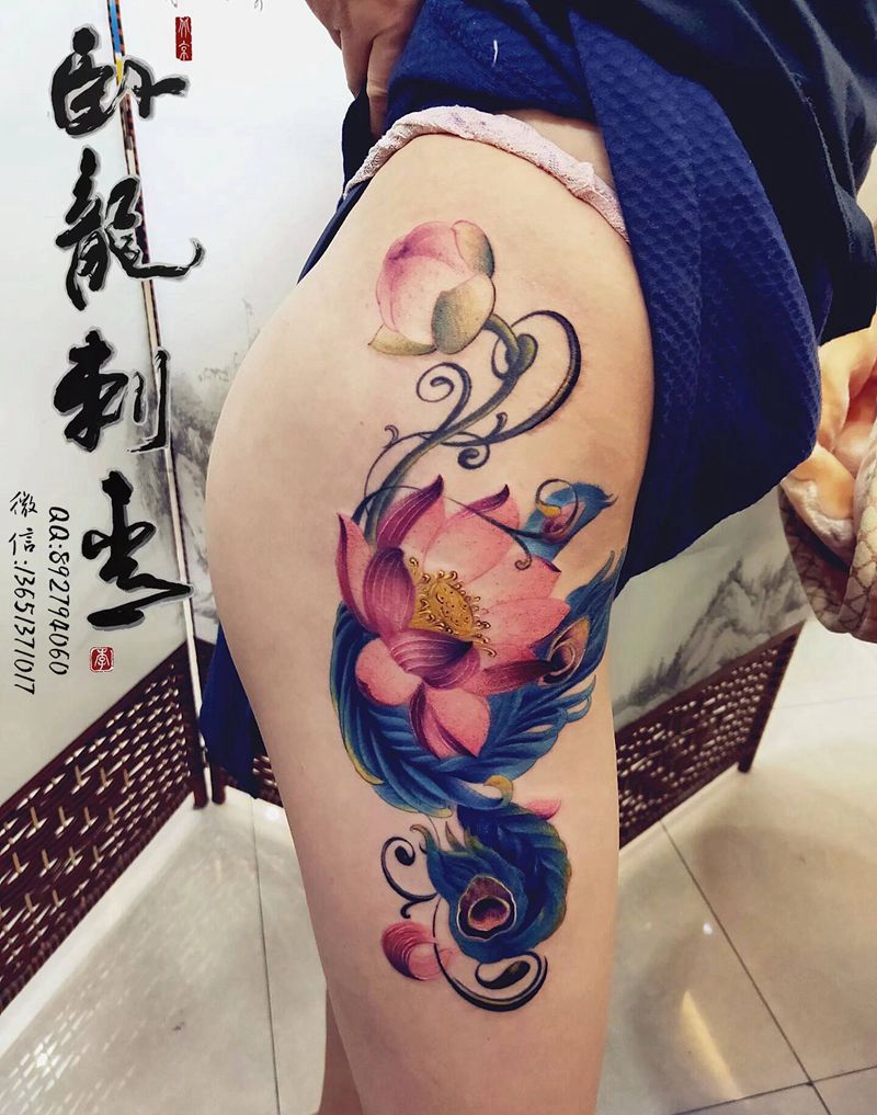 最近纹的纹身图片_新传统纹身图案