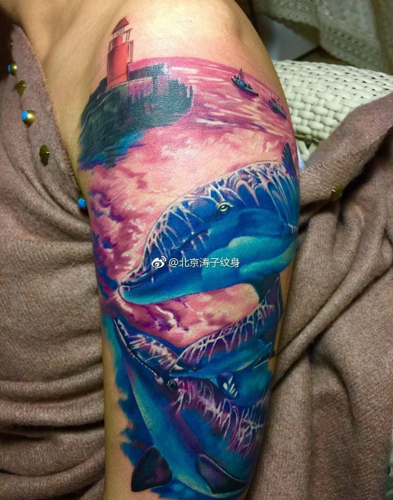 海底世界纹身图片_