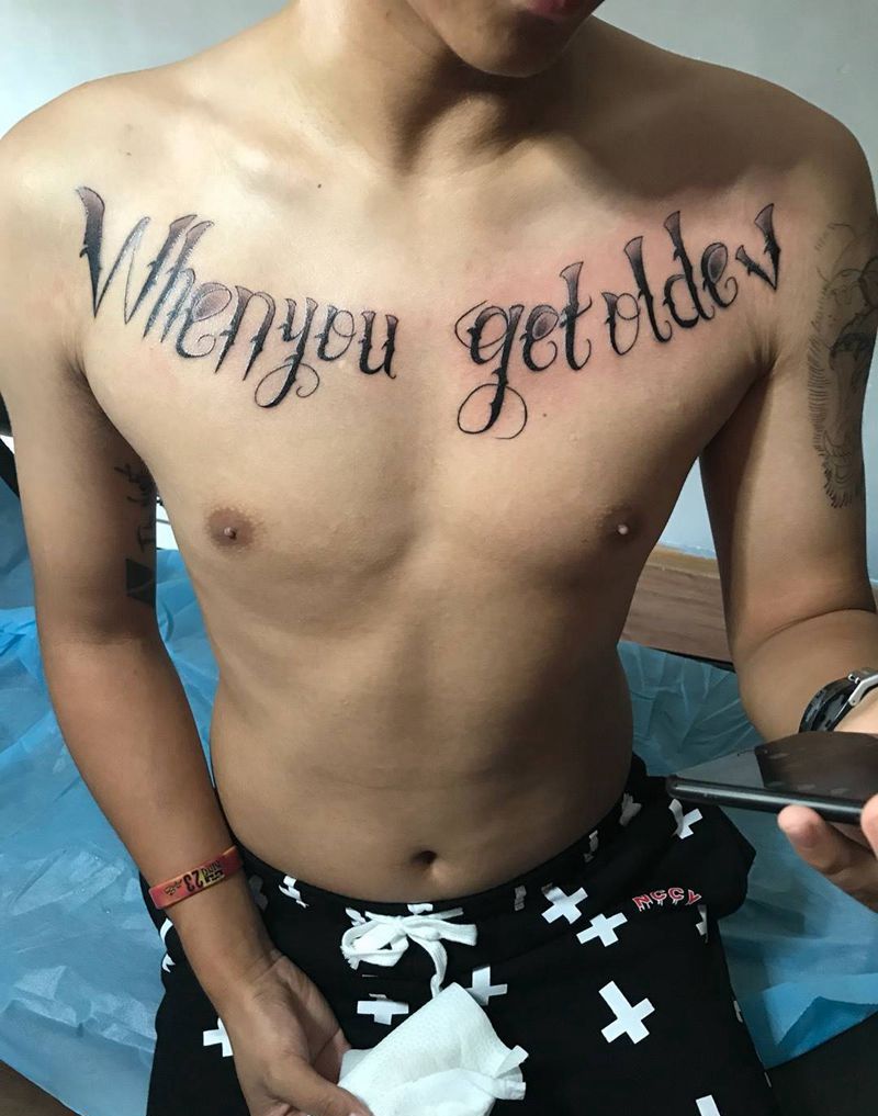 一次一点点纹身图片_