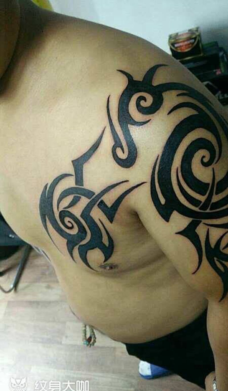 图腾纹身图片_