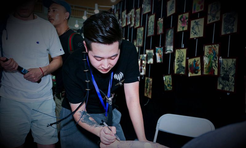 北京国际纹身艺术节一览纹身图片_