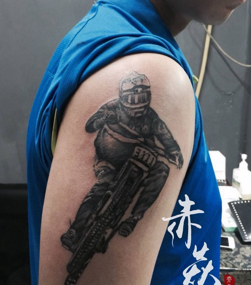 极限运动纹身图片_