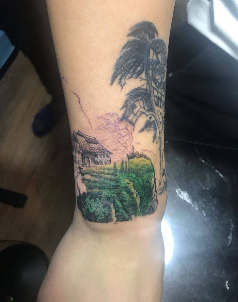 未完待续纹身图片_