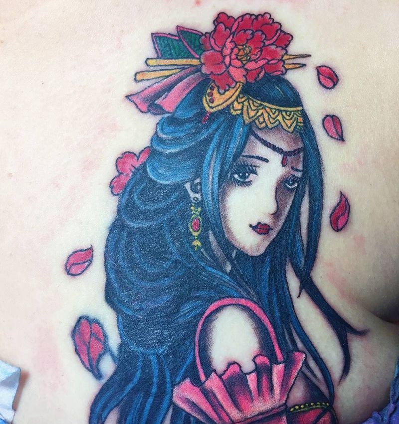 遮盖旧图纹身图片_