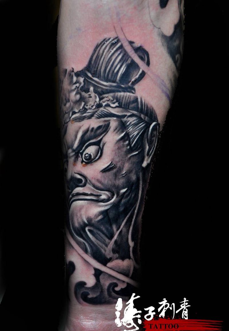 四大天王纹身图片_