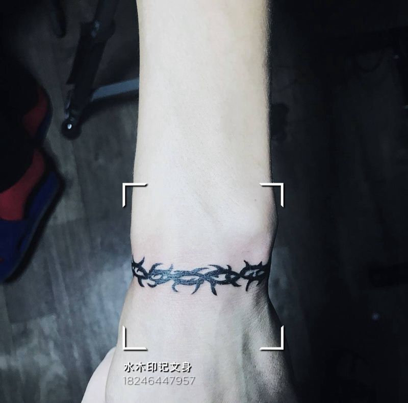 手环纹身图片_